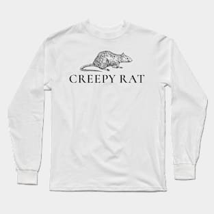 Creepy Rat Long Sleeve T-Shirt